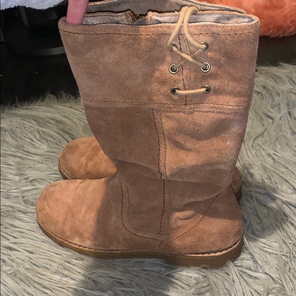 Ugg suede riding boots - Picture 2 of 7